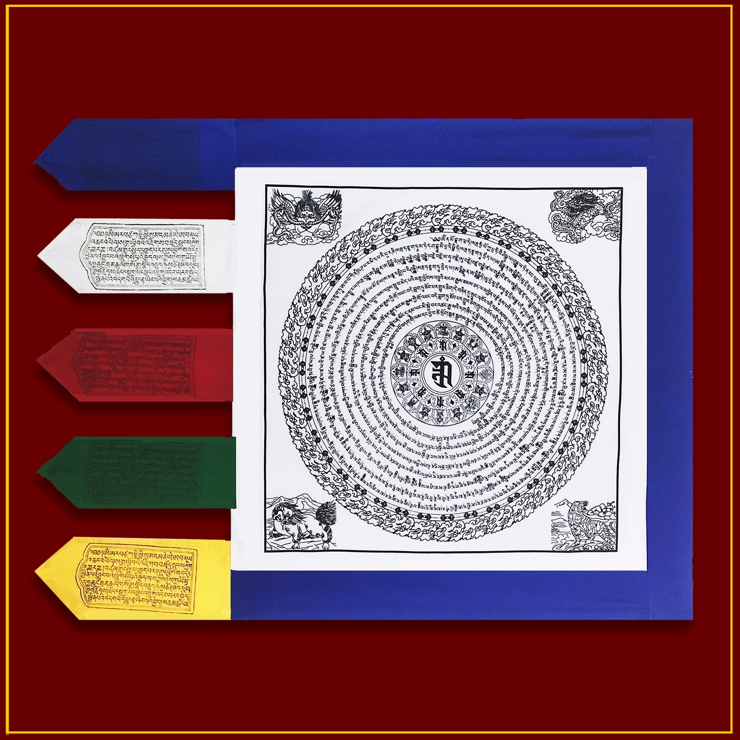 Tsuktor Namgyalma - White 27"x 27"