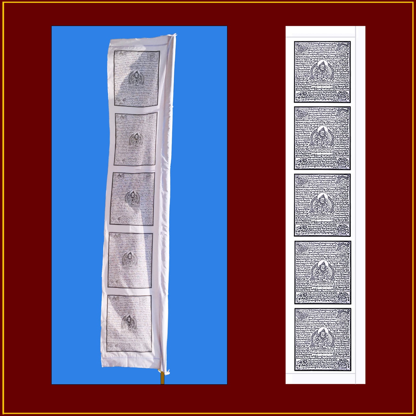 7 foot - Purification of Karma - Bhutanese Style