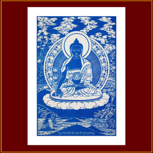 Medicine Buddha (15"x 21")