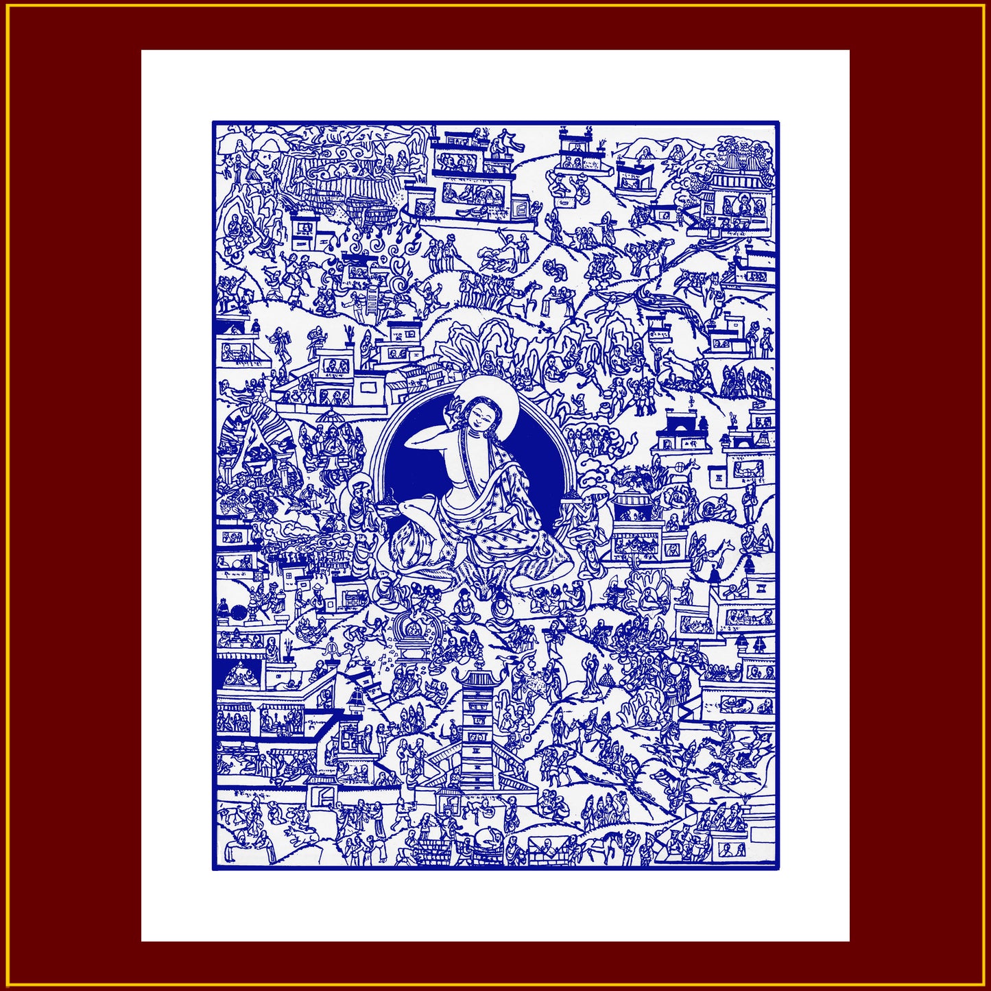 Milarepa (13"X 18")