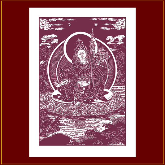 Guru Rinpoche (15"x 21")