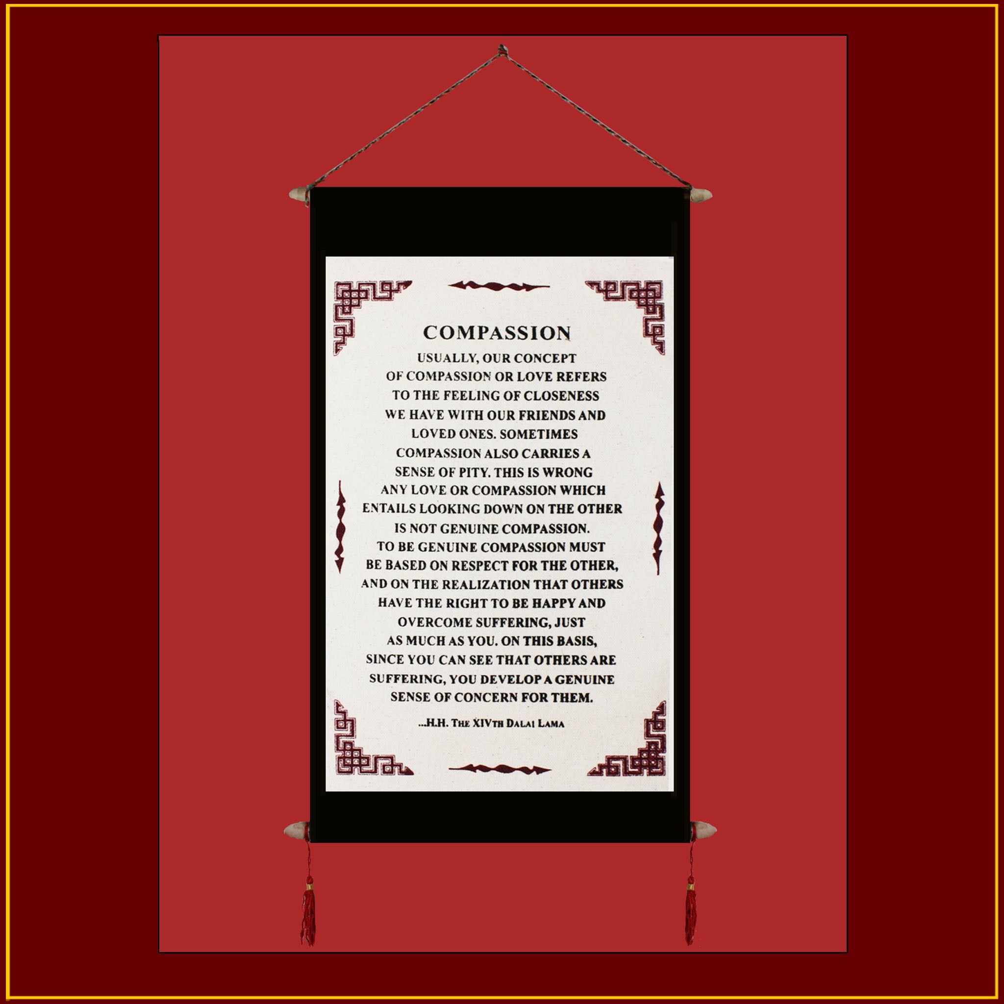 Dalai Lama Quote on Compassion – Prayer Flags & Dharma Banners from ...