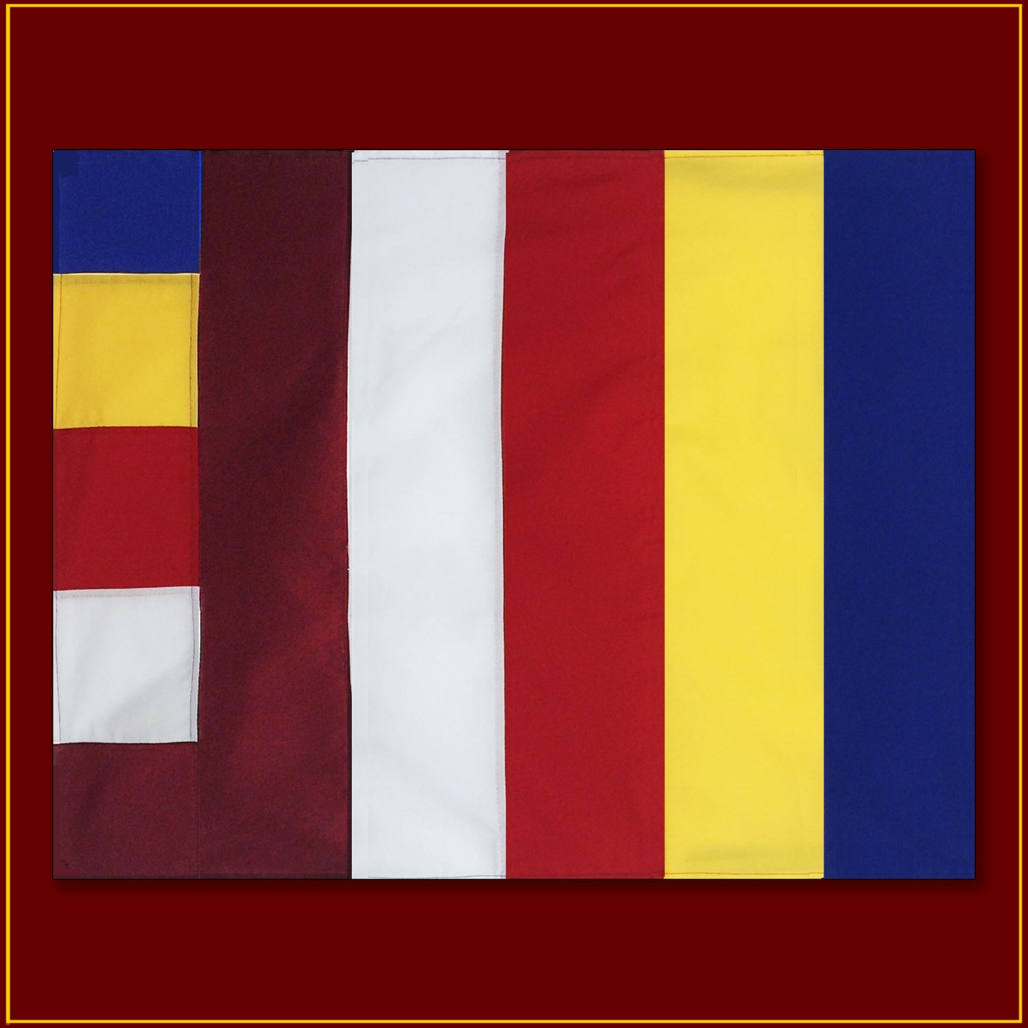 Universal  Buddhist Flag - 46"x 35"