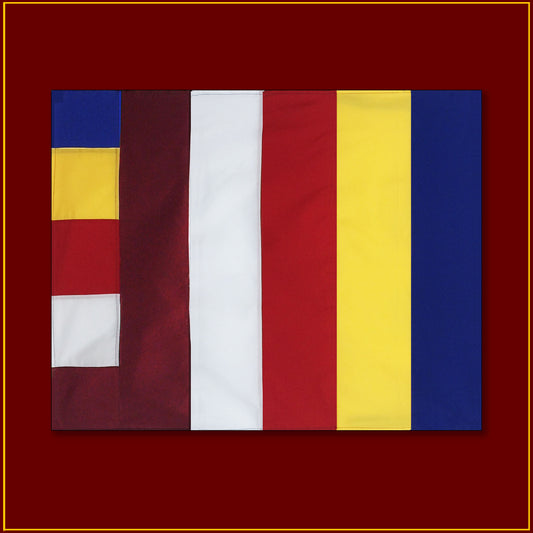 Universal Buddhist Flag - 33"X 25"