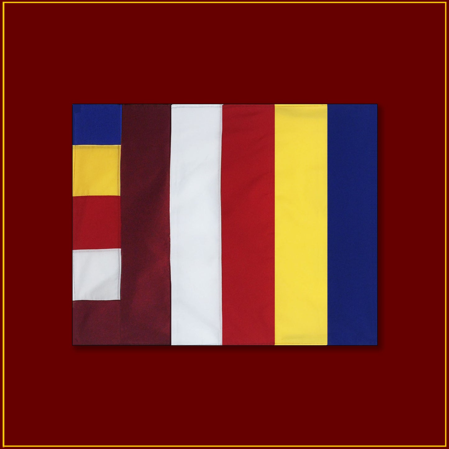 Universal Buddhist Flag - 27"X 19"