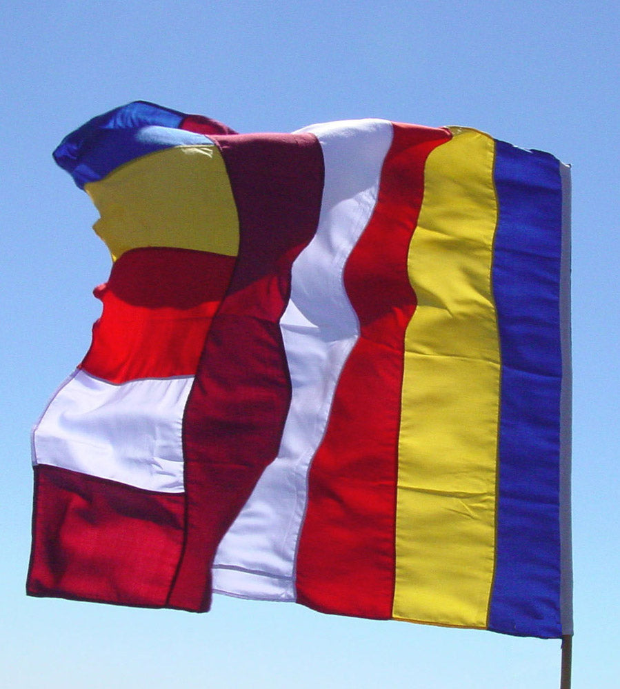 Universal Buddhist Flag - 33"X 25"