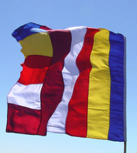 Load image into Gallery viewer, Universal Buddhist Flag - 33&quot;X 25&quot;
